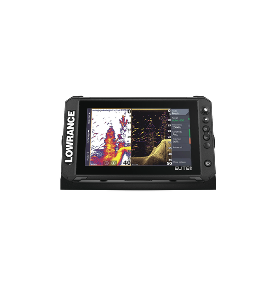 LOWRANCE 00015706001 000-15706-001 Pantalla de navegación Elite FS de 9 no incluye tr