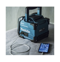 MAKITA DMR203 DMR-203 Bocina y Reproductor de Música (12 o 18 Vcc) USB/BlueTooth con