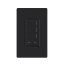 LUTRON RADIORA 3 RRSTW3RLMN RRSTW3RLMN (RadioRa3) Botonera Sunnata Negro 3 escenas y