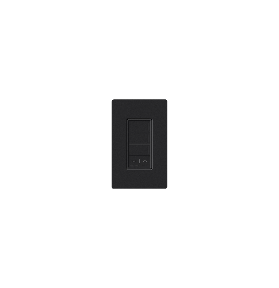LUTRON RADIORA 3 RRSTW3RLMN RRSTW3RLMN (RadioRa3) Botonera Sunnata Negro 3 escenas y LUTRON RADIORA 3 RRSTW3RLMN RRSTW3RLMN (RadioRa3) Botonera Sunnata Negro 3 escenas y