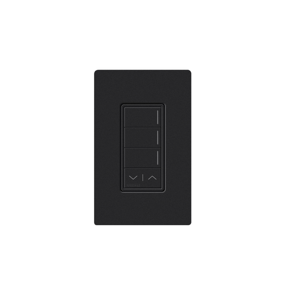 LUTRON RADIORA 3 RRSTW3RLMN RRSTW3RLMN (RadioRa3) Botonera Sunnata Negro 3 escenas y