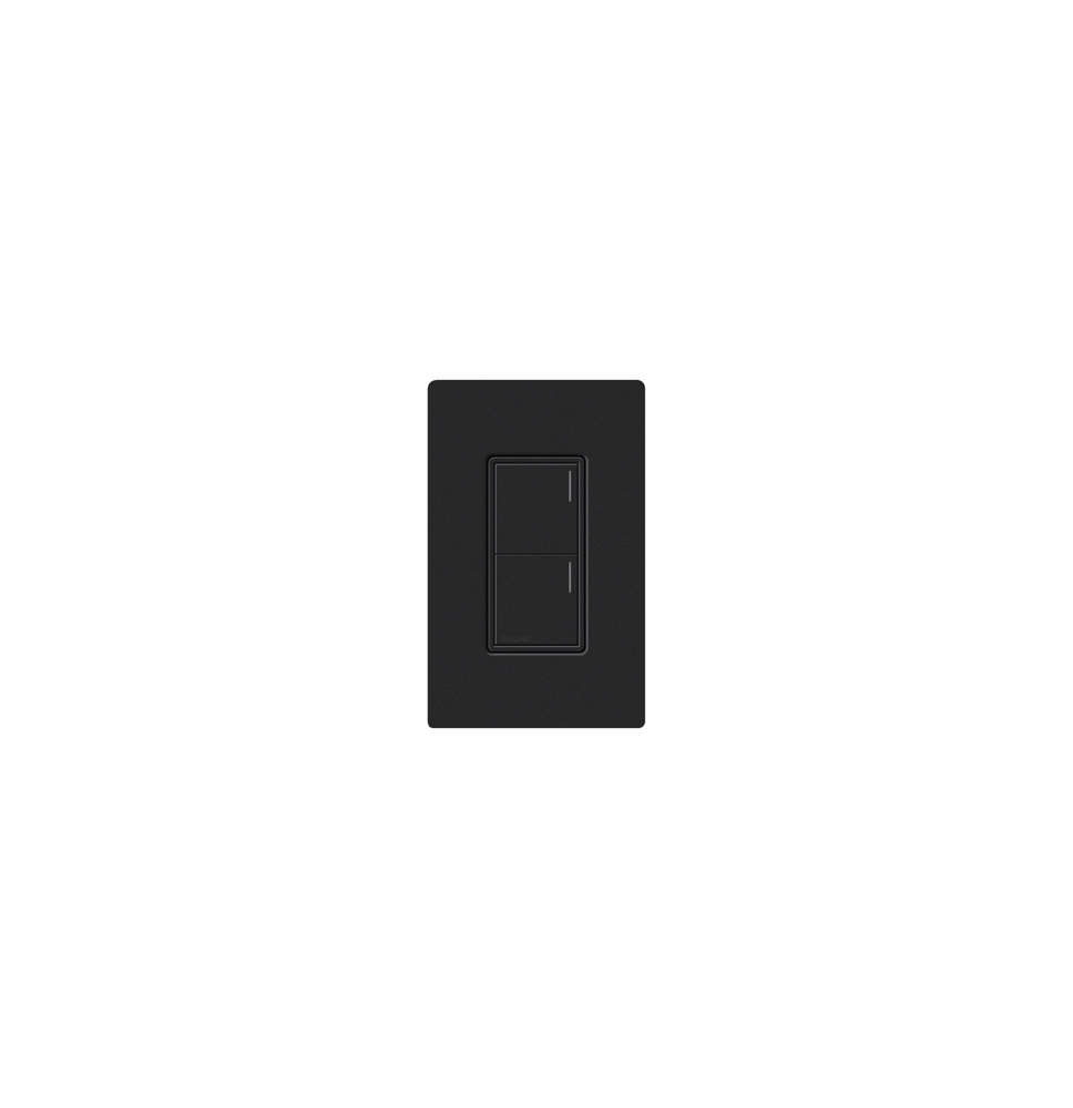 LUTRON RADIORA 3 RRSTW2BMN RRSTW2BMN (RadioRa3) Botonera Sunnata Negro 2 escenas para