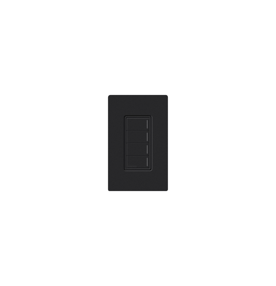 LUTRON RADIORA 3 RRSTW4BMN RRSTW4BMN (RadioRa3) Botonera Sunnata Negro 4 escenas para