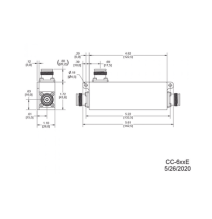 MICROLAB CC607E CC-607E Acoplador direccional 7dB 617-5925MHz 300W-161dBc 4.3-10 IP67