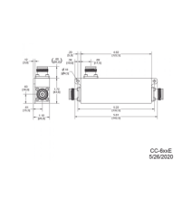 MICROLAB CC620E CC-620E Acoplador direccional 20dB 617-5925MHz 300W-161dBc 4.3-10 IP6