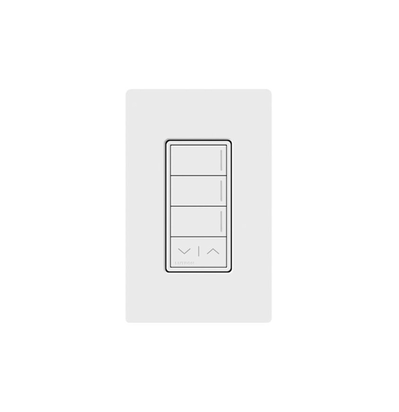 LUTRON RADIORA 3 RRSTW3RLWH RRSTW3RLWH (RadioRa3) Botonera Sunnata Blanco 3 escenas y