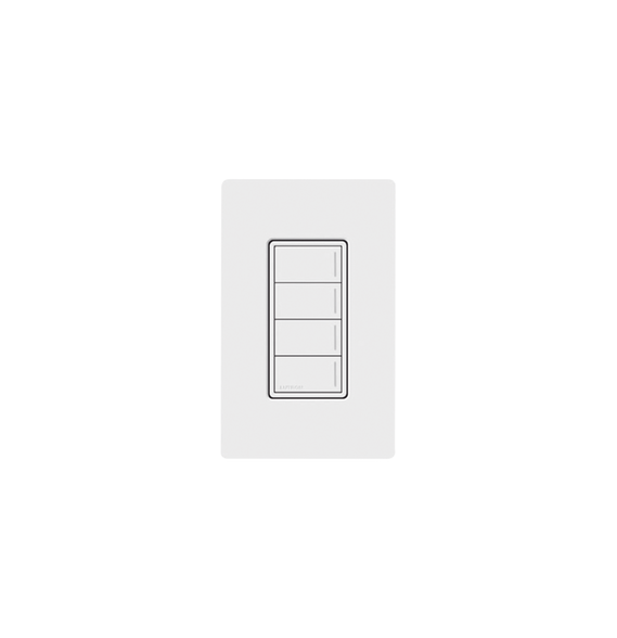 LUTRON RADIORA 3 RRSTW4BSW RRSTW4BSW (RadioRa3) Botonera Sunnata Negro 4 escenas para