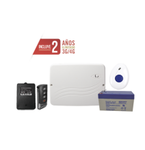 M2M SERVICES PRO4GEN2FALL PRO4-GEN2-FALL Kit de Panel de Alarma Híbrido 4G LTE con bo