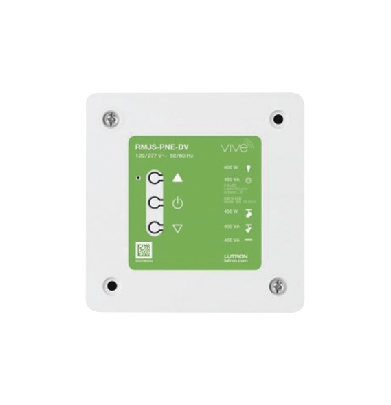 LUTRON ELECTRONICS RMJSPNEDV RMJSPNEDV Controlador 8A para accesorios controlados de