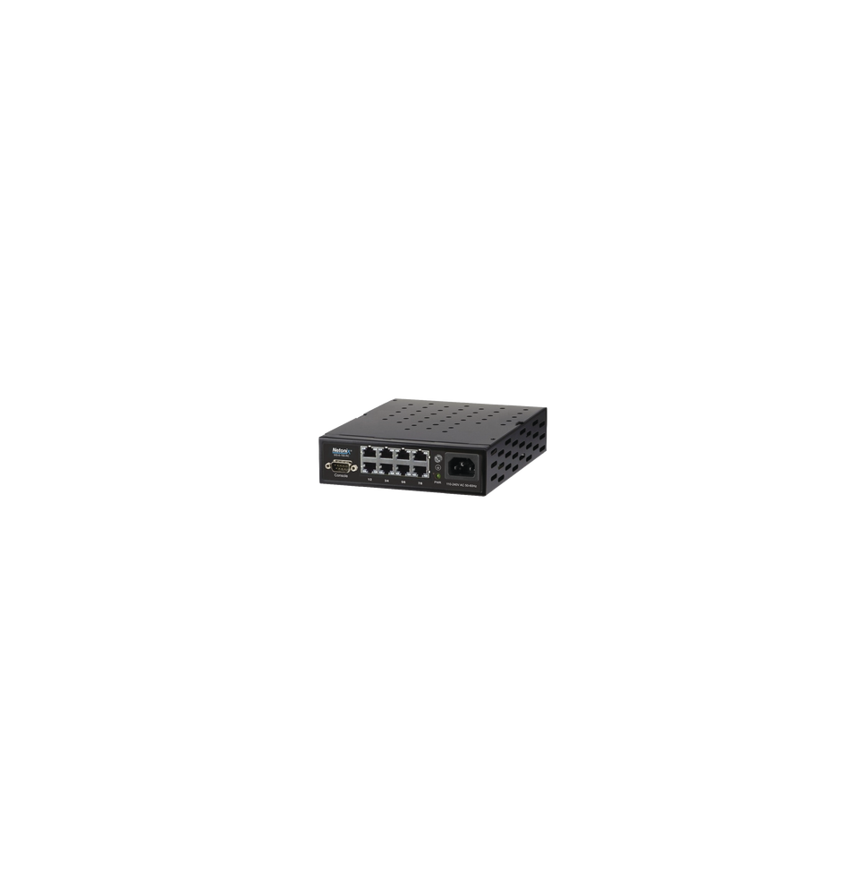 NETONIX WS8150AC WS8150AC Switch WISP PoE Administrable de 8 puertos Gigabit entrada