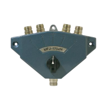 MFJ MFJ1704N MFJ-1704-N Switch Coaxial de Servicio Pesado para 4 Antenas N Hembras