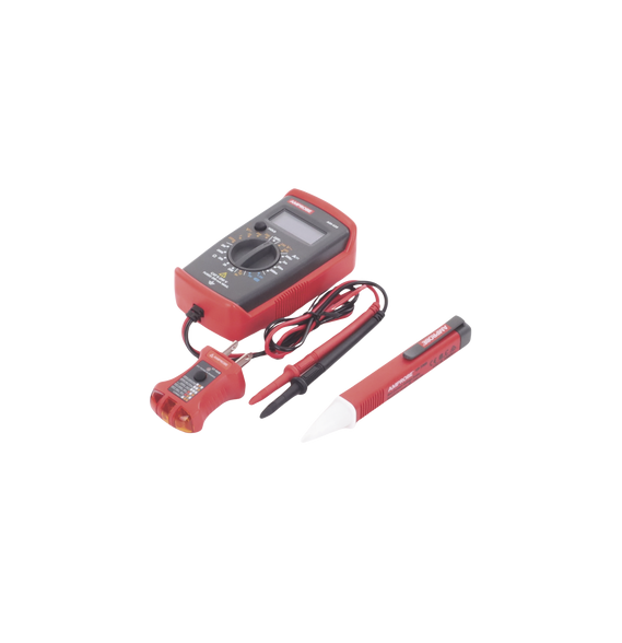 AMPROBE PK110 PK-110 KIT Básico de Multímetro Digital + Detector de Tensión sin Conta