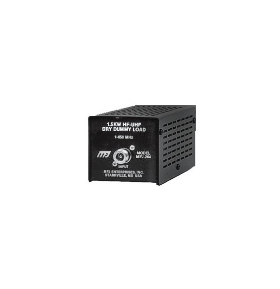 MFJ MFJ264N MFJ-264-N Carga Terminal Coaxial Seca de RF 50 Ohm 1-650 MHz 100 W/10-min