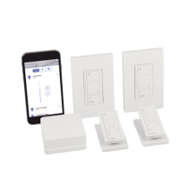 LUTRON CASETA WIRELESS PBDGPKG2W PBDGPKG2W (Caseta Wireless) Kit Hub controlador 2 at