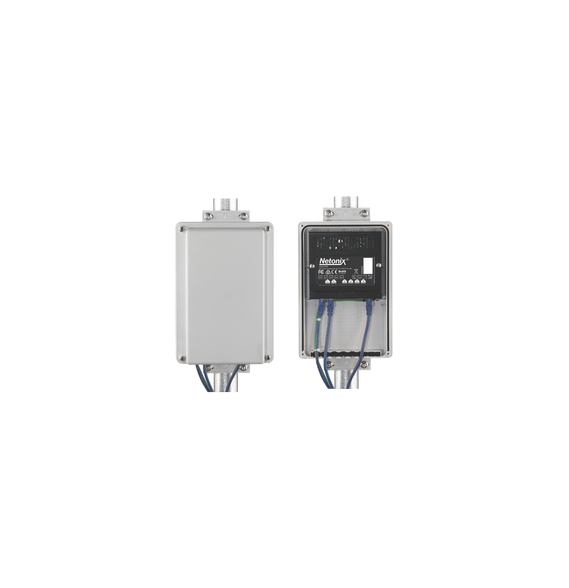 NETONIX WS6MINIKIT WS6MINI-KIT Kit Switch WISP PoE pasivo 6 puertos Gigabit entrada P