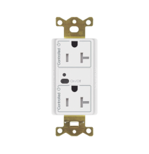 LUTRON ELECTRONICS CAR2S20DTRWH CAR2S20DTRWH Receptáculo inalámbrico Lutron VIVE / 20