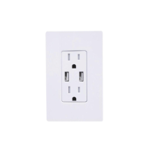 LUTRON ELECTRONICS LTRF15UBTRCWH LTRF15UBTRCWH TOMACORRIENTE CON USB DUPLEX 15A