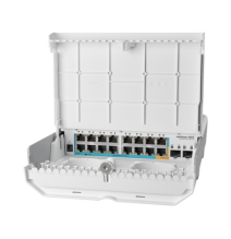 MIKROTIK CRS3181FI15FR2SOUT CRS318-1FI-15FR-2S-OUT (netPower 15FR) Switch exterior de