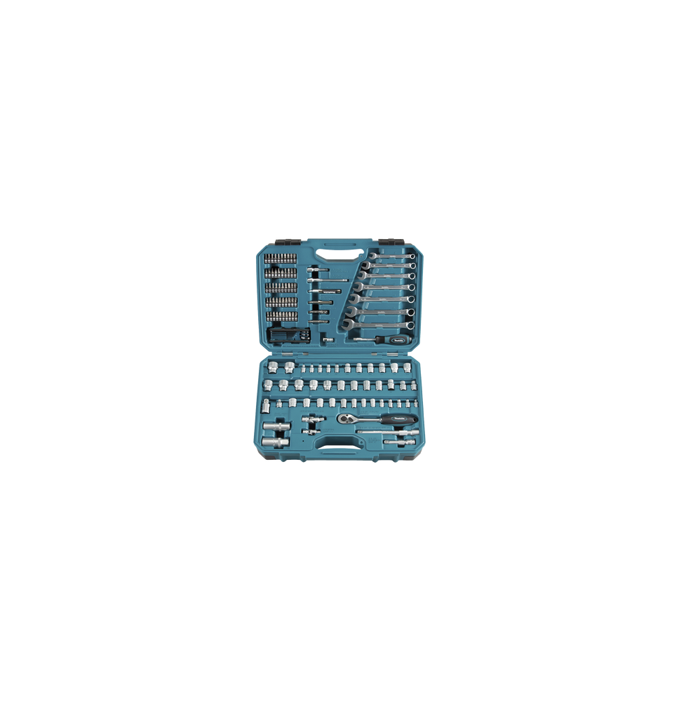 MAKITA E06616 E-06616 Juego de Herramientas manuales con 120 piezas MAKITA E06616 E-06616 Juego de Herramientas manuales con 120 piezas