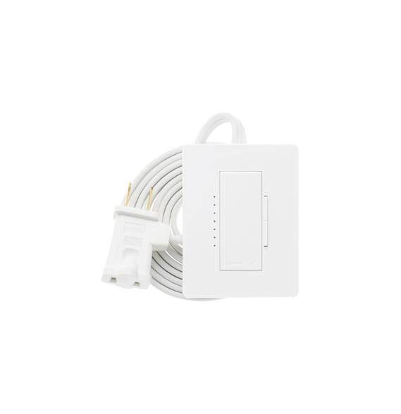 LUTRON ELECTRONICS RRD3LDSW RRD-3LD-SW Adaptador dimmer de sobremesa plug-in para lám