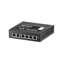 NETONIX WS6MINI WS6MINI Switch WISP PoE 6 puertos Gigabit entrada PoE pasivo de 37-53