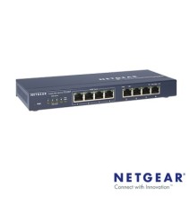 NETGEAR FS108P FS-108P Switch de 8 puertos PoE (Power Over Ethernet).