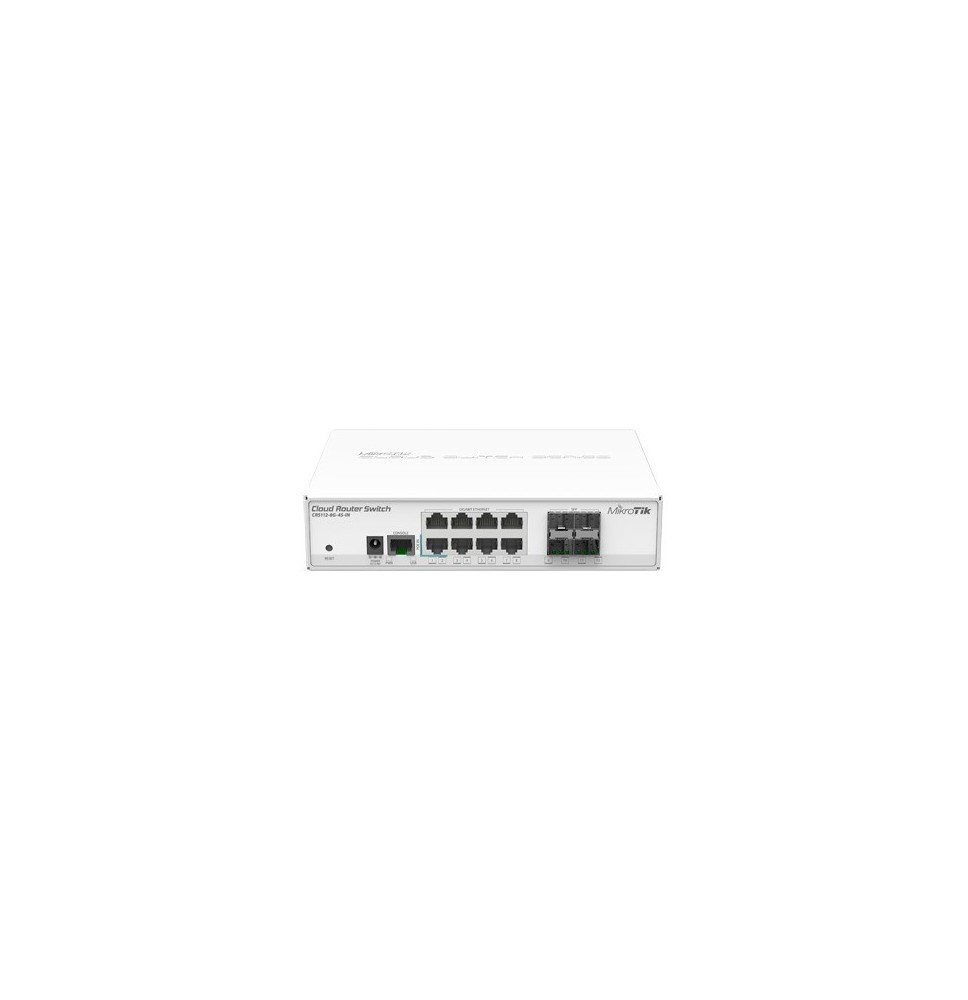 MIKROTIK CRS1128G4SIN CRS112-8G-4S-IN Cloud Switch Router 8 Puertos Gigabit Ethernet