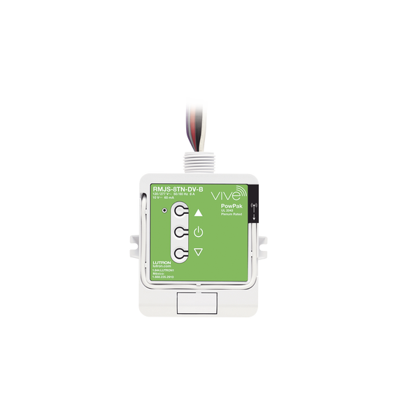 LUTRON ELECTRONICS RMJS8TNDVB RMJS8TNDVB Relevador Atenuador inalámbrico con señal Cl