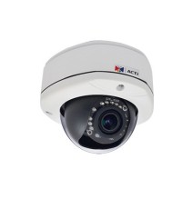 ACTI E86A E86A Domo varifocal de 3 megapixeles día/noche real superior WDR para exter