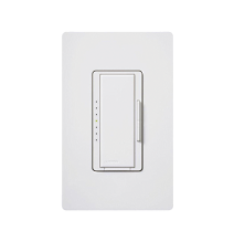 LUTRON ELECTRONICS MSCF6AMWH MSCF6AMWH Maestro Dimmer 120V Fluor color blanco.