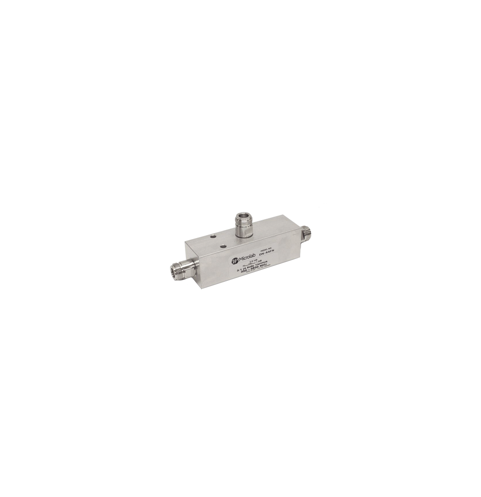 MICROLAB DN74FE DN-74FE SEPARADOR 10dB (10:1) Tap 350-5930MHz 500W -161dBc 4.3-10 IP6