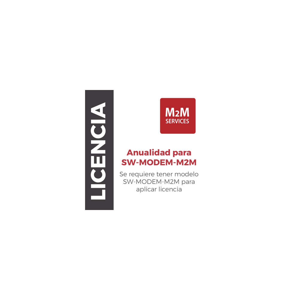 M2M SERVICES VOUCHERSWMODEM VOUCHER-SW-MODEM Servicio por un Año Extra para SW-MODEM-