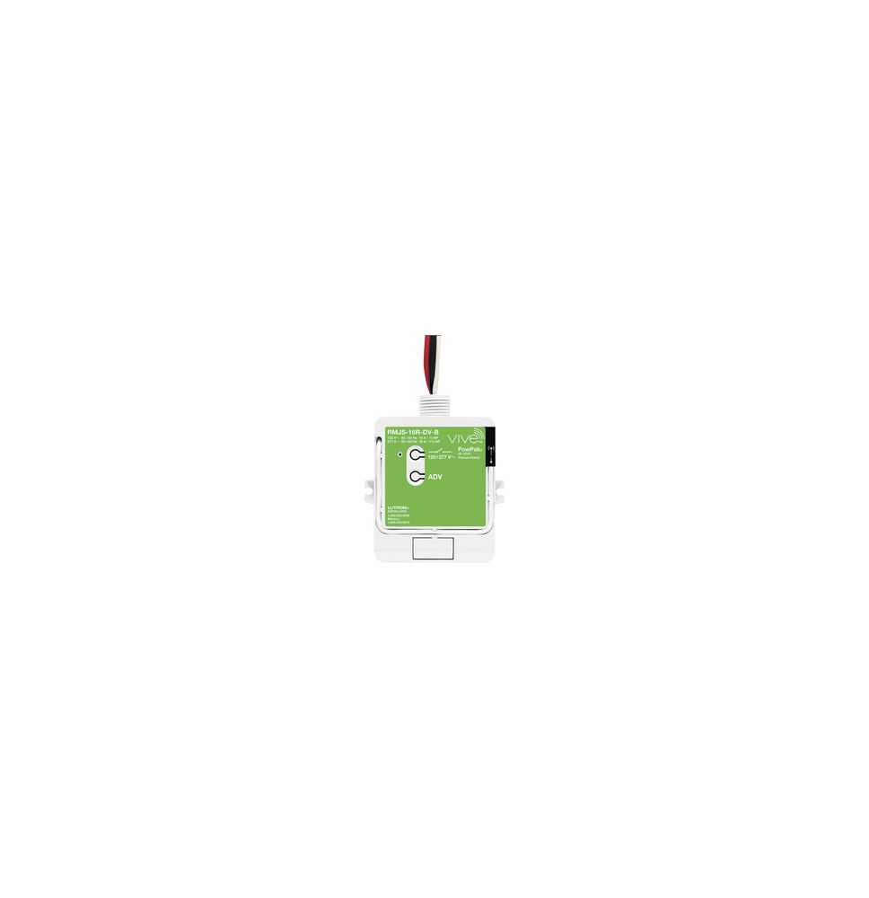 LUTRON ELECTRONICS RMJS16RDVB RMJS16RDVB 16A relay para iluminacion