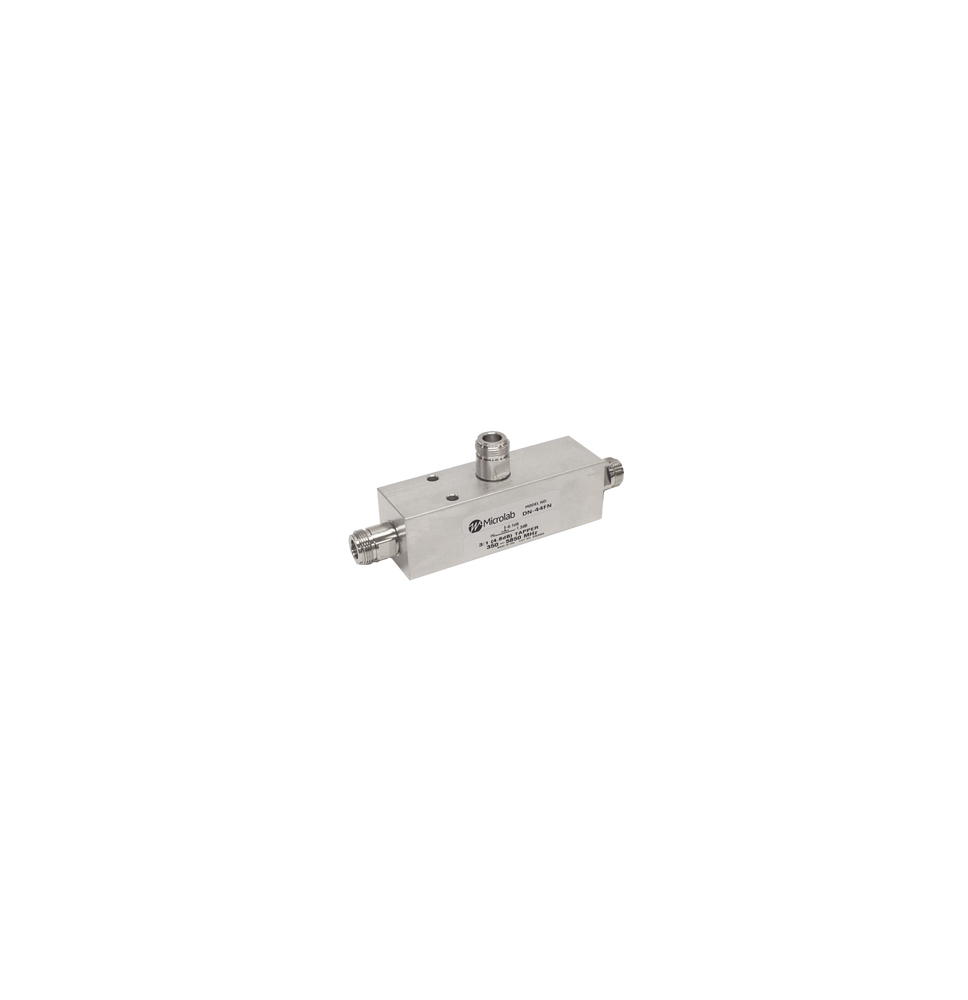 MICROLAB DN04FN DN-04FN Separador 20dB (100:1) Tap 350-5930MHz 500W -161dBc TIPO N IP