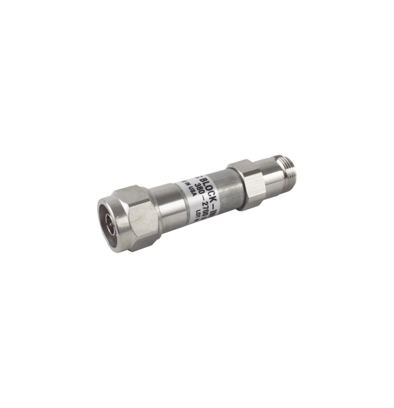 MICROLAB HR20N HR-20N BLOQUEADOR DE DC 250-2700MHz 500W/3kV -164dBc TIPO N IP65 .