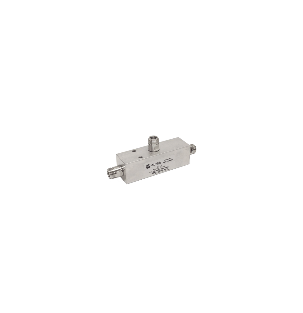 MICROLAB DN44FN DN-44FN SEPARADOR 4.8dB (3:1) Tap 350-5930MHz 500W -161dBc TIPO N IP6