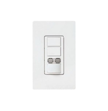 LUTRON ELECTRONICS MSB202WH MS-B202-WH (XCT) Apagador doble con sensor de presencia y