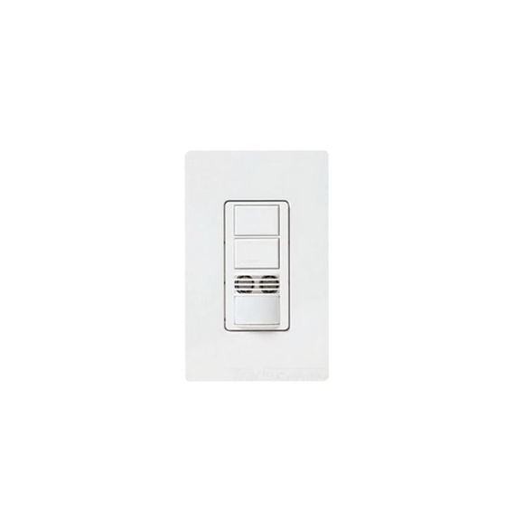 LUTRON ELECTRONICS MSB202WH MS-B202-WH (XCT) Apagador doble con sensor de presencia y