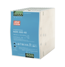 MEANWELL NDR48048 NDR-480-48 Fuente de Poder Industrial de 480W salida 48 Vcc para mo