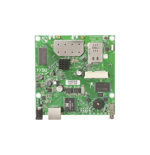 MIKROTIK RB912UAG5HPND RB912UAG-5HPND Board inalámbrico 5 GHz 1 ranura miniPCI-e de e
