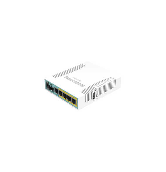 MIKROTIK RB960PGS RB960PGS (hEX PoE) Routerboard 5 puertos Gigabit Ethernet PoE 802.3