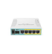 MIKROTIK RB960PGS RB960PGS (hEX PoE) Routerboard 5 puertos Gigabit Ethernet PoE 802.3