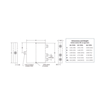 MICROLAB D475FN D4-75FN DIVISOR WILKINSON DE 4 VIAS 694-2700MHz 50W TIPO N