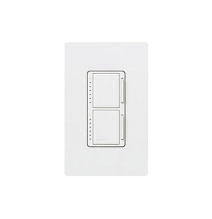 LUTRON ELECTRONICS MAL3L3WH MA-L3L3-WH Maestro Dimmer dispositivo dual un solo polo 1