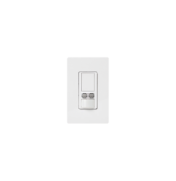 LUTRON ELECTRONICS MSB102WH MS-B102-WH (XCT) Apagador con sensor de presencia y PIR u