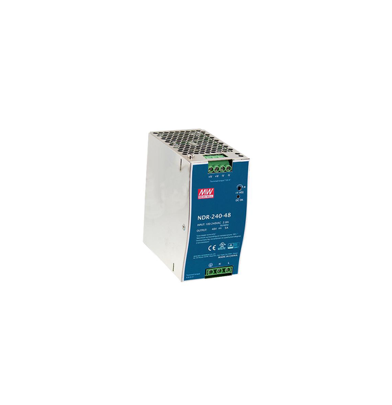 MEANWELL NDR24048 NDR24048 Fuente de Poder Industrial de 240W salida 48Vcc 5A para mo