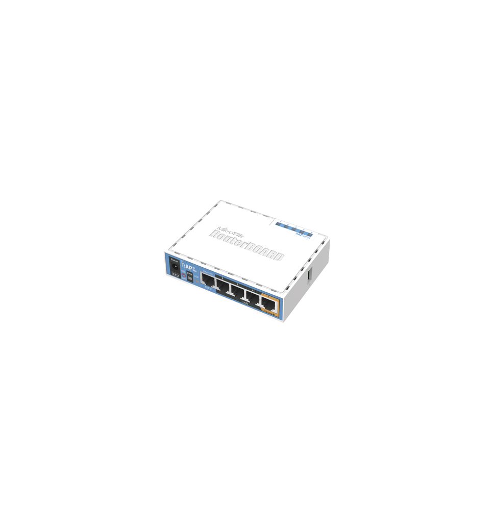 MIKROTIK RB952UI5AC2ND RB952UI-5AC2ND (hAP ac lite) 5 Puertos Fast Ethernet WiFi Dobl