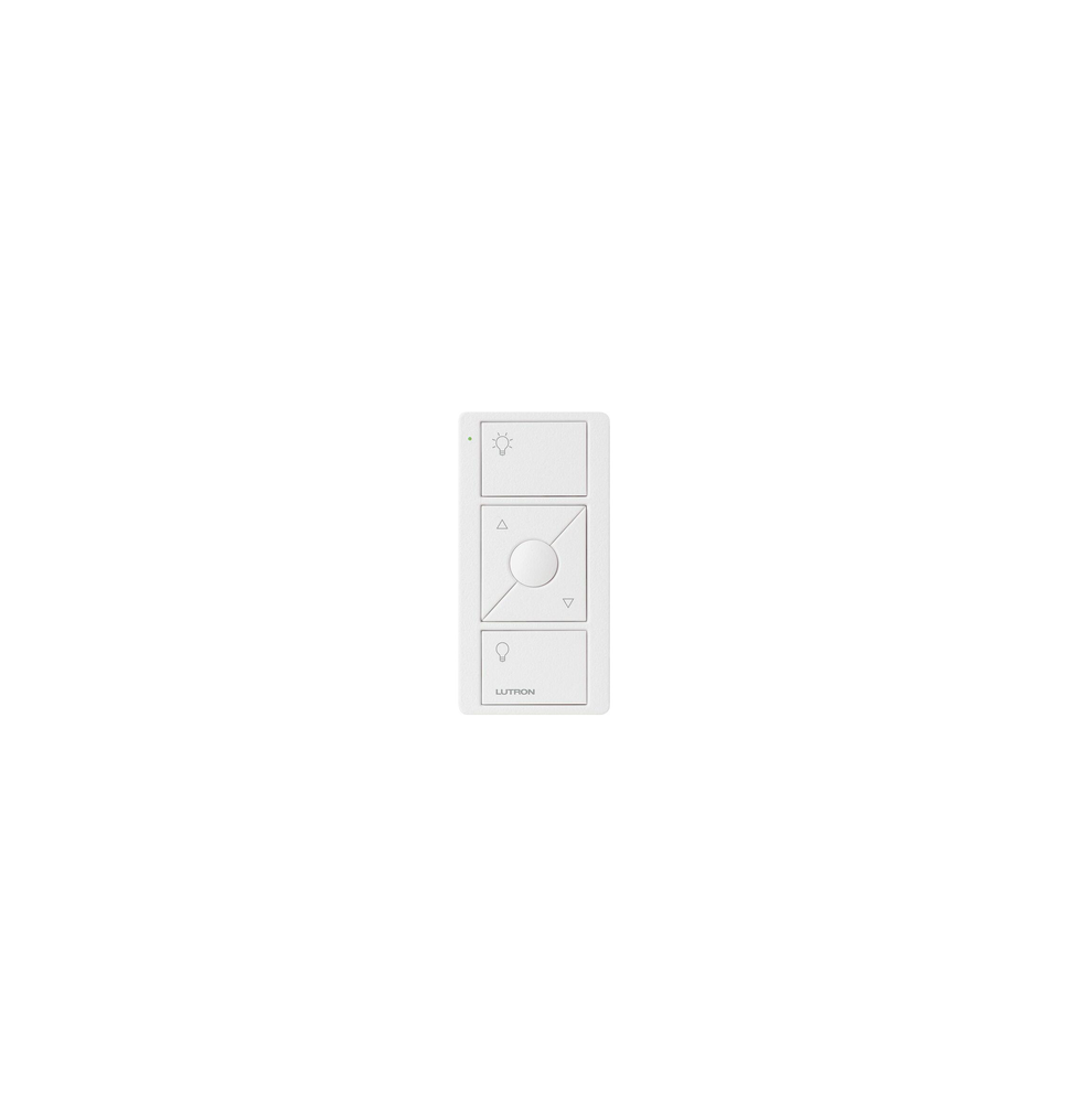 LUTRON ELECTRONICS PJ23BRLTSWL01 PJ23BRLTSWL01 Control remoto PICO 3 botones encender