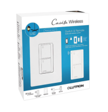 LUTRON CASETA WIRELESS PPKG1WSWH PPKG1WSWH (Caseta Wireless) Kit Apagador base para e