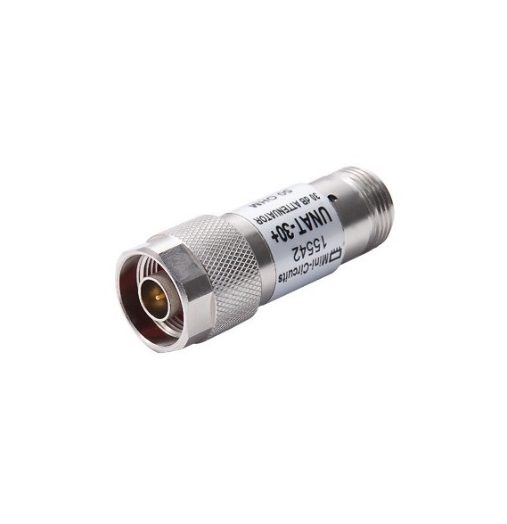 MINI CIRCUITS UNAT30 UNAT-30 Atenuador en Línea de 30 dB 0.5 Watt Máx. CD-6 GHz Conec